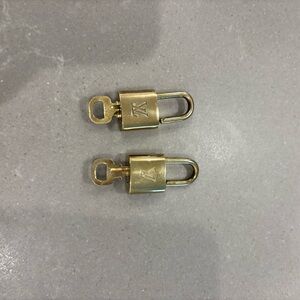 Louis Vuitton Gold Lock Set